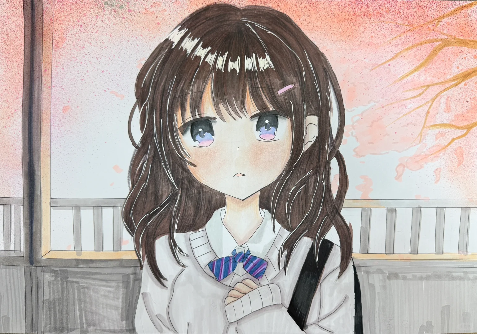 学员作品分享/青春校园人物