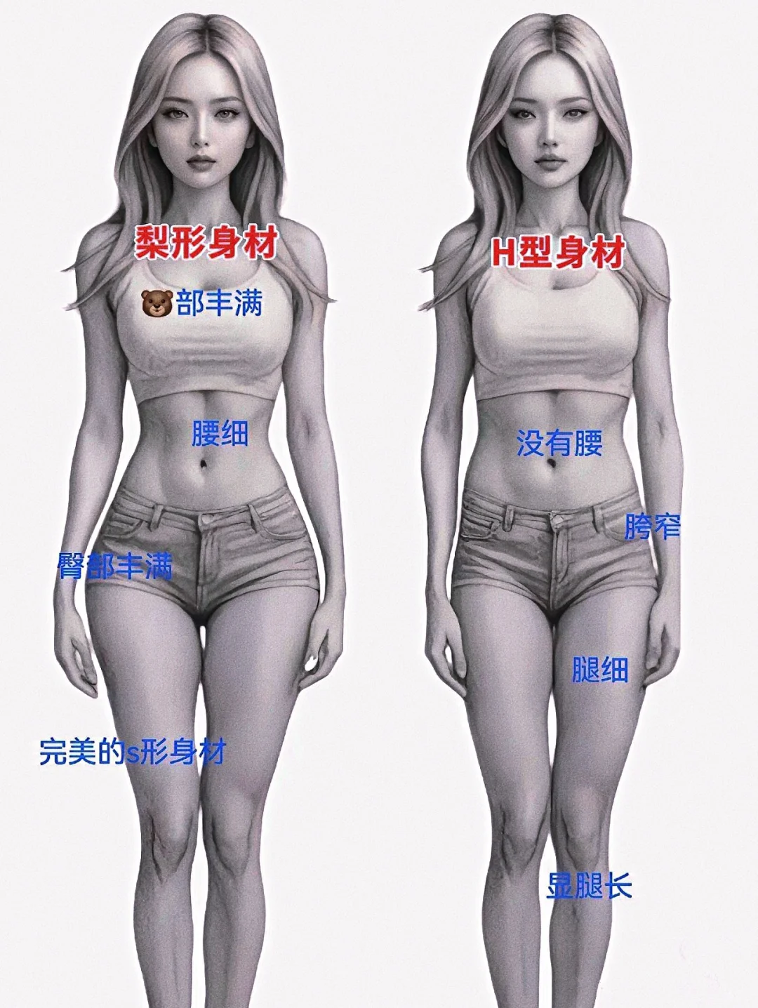 梨形身材练出来真的是运动圣体