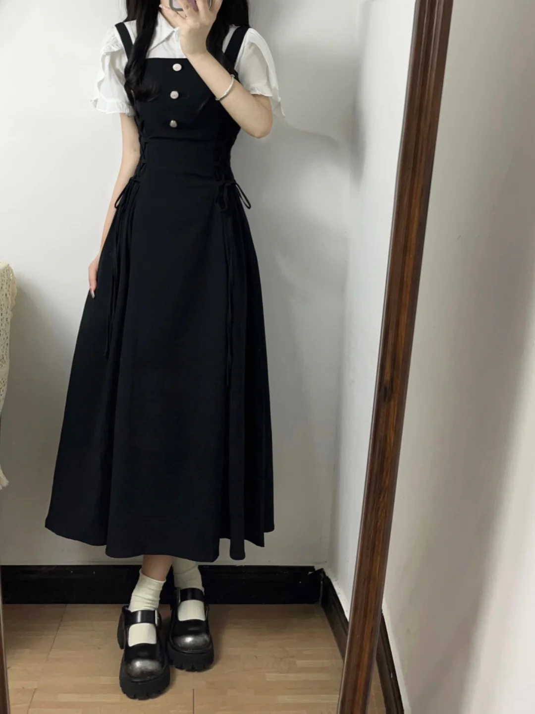 看起来平平无奇••穿上真的好好看呀！！