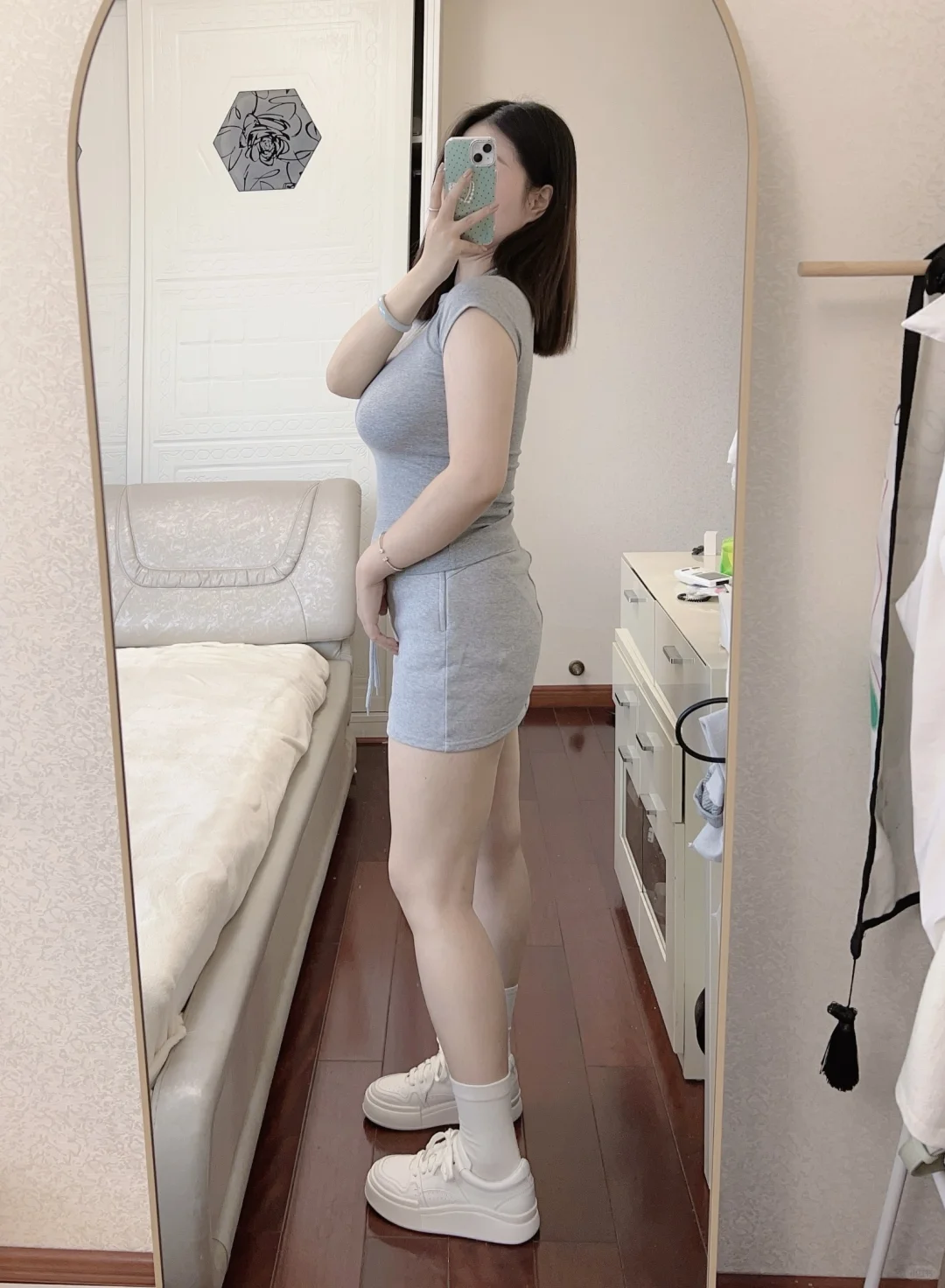 160 110斤｜休闲风穿搭还得是小白鞋呀！