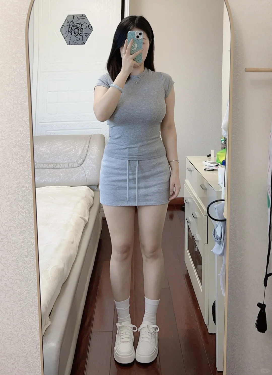 160 110斤｜休闲风穿搭还得是小白鞋呀！