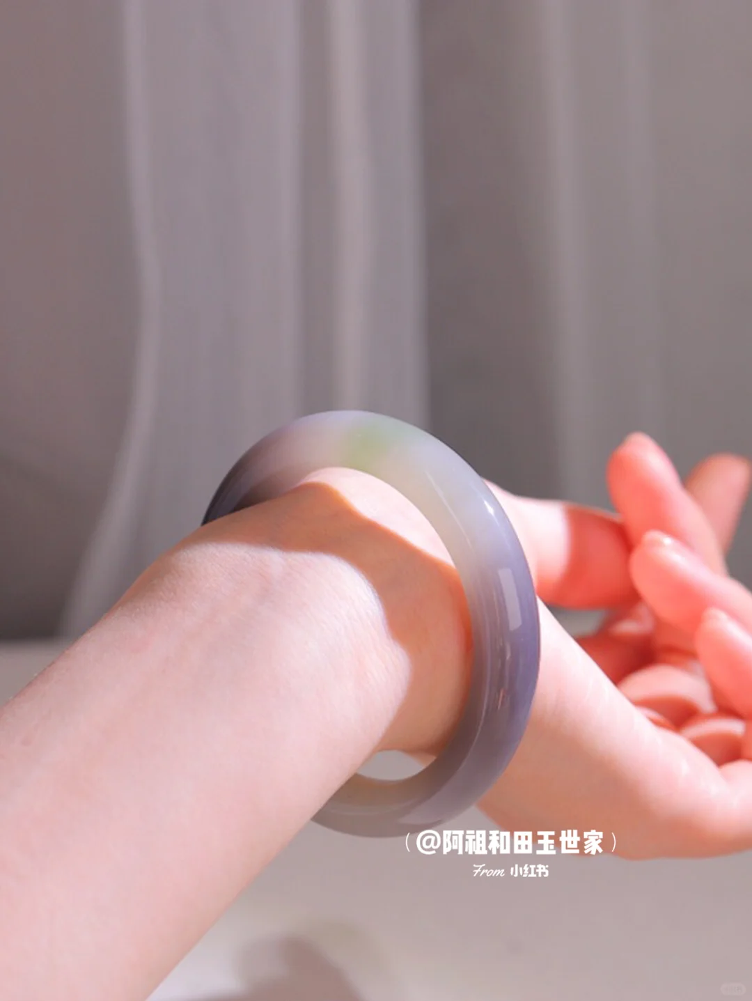 【烟紫三色手镯】心动款！实物更漂亮