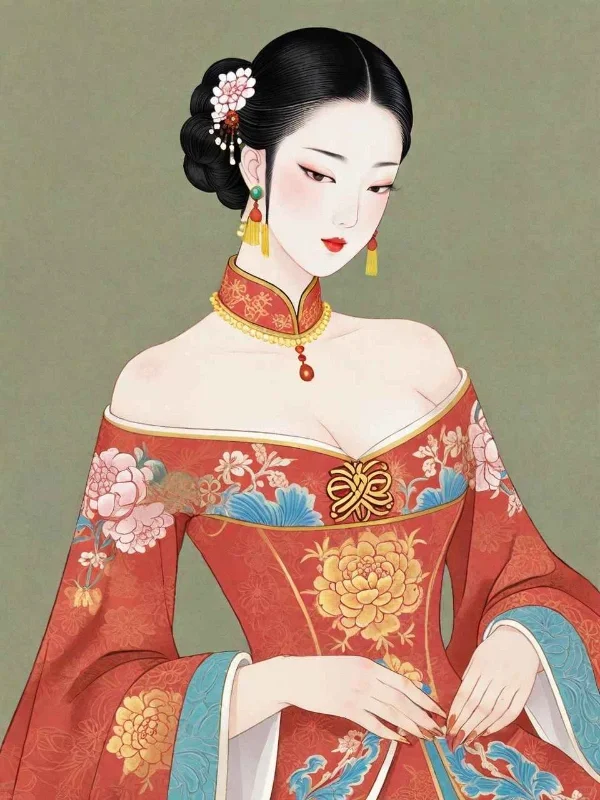 邂逅东方婉约女——灵动如诗，美丽如画