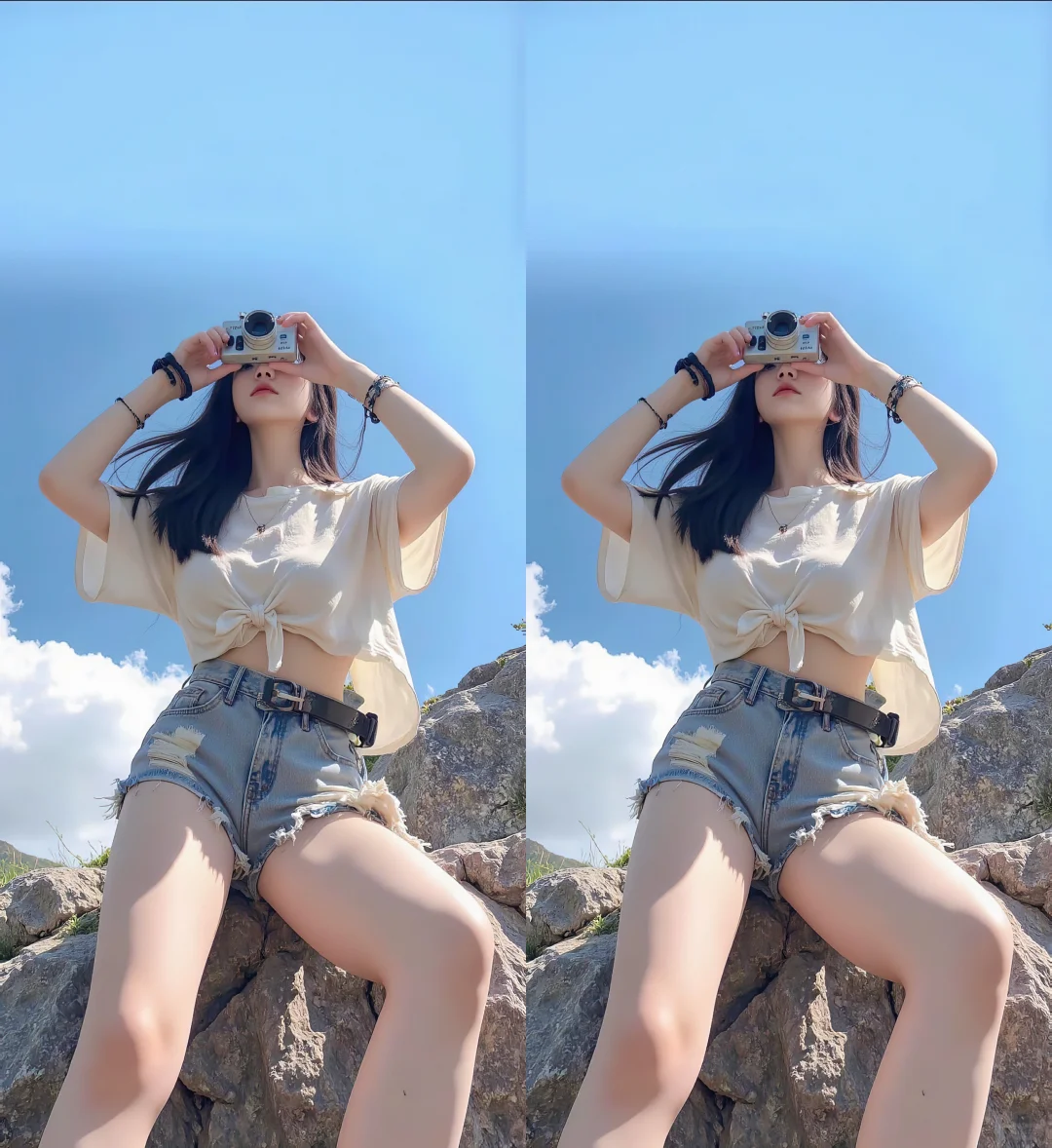 【裸眼3D】美女壁纸