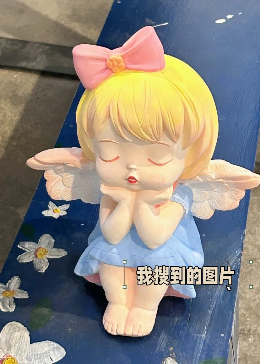 小天使石膏娃娃
