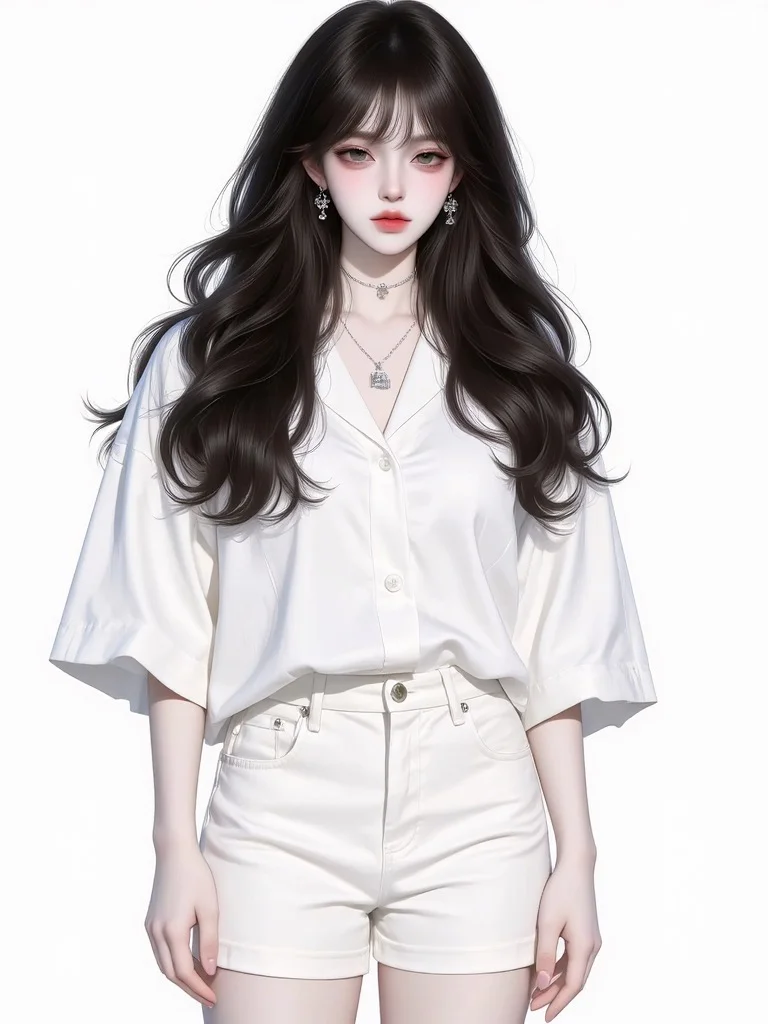 女头｜白色系是纯洁的