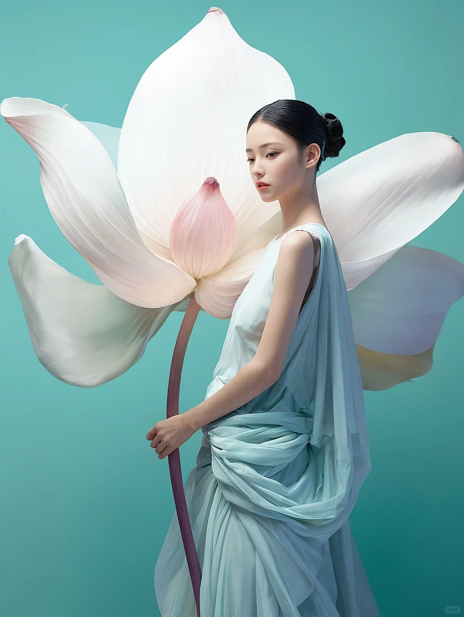 Midjourney 视觉·莲｜AI写真