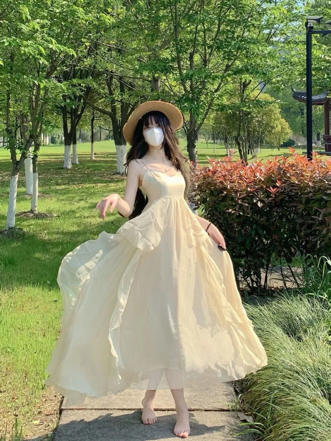👗海边度假必备！仙气飘飘荷叶边裙子🌊