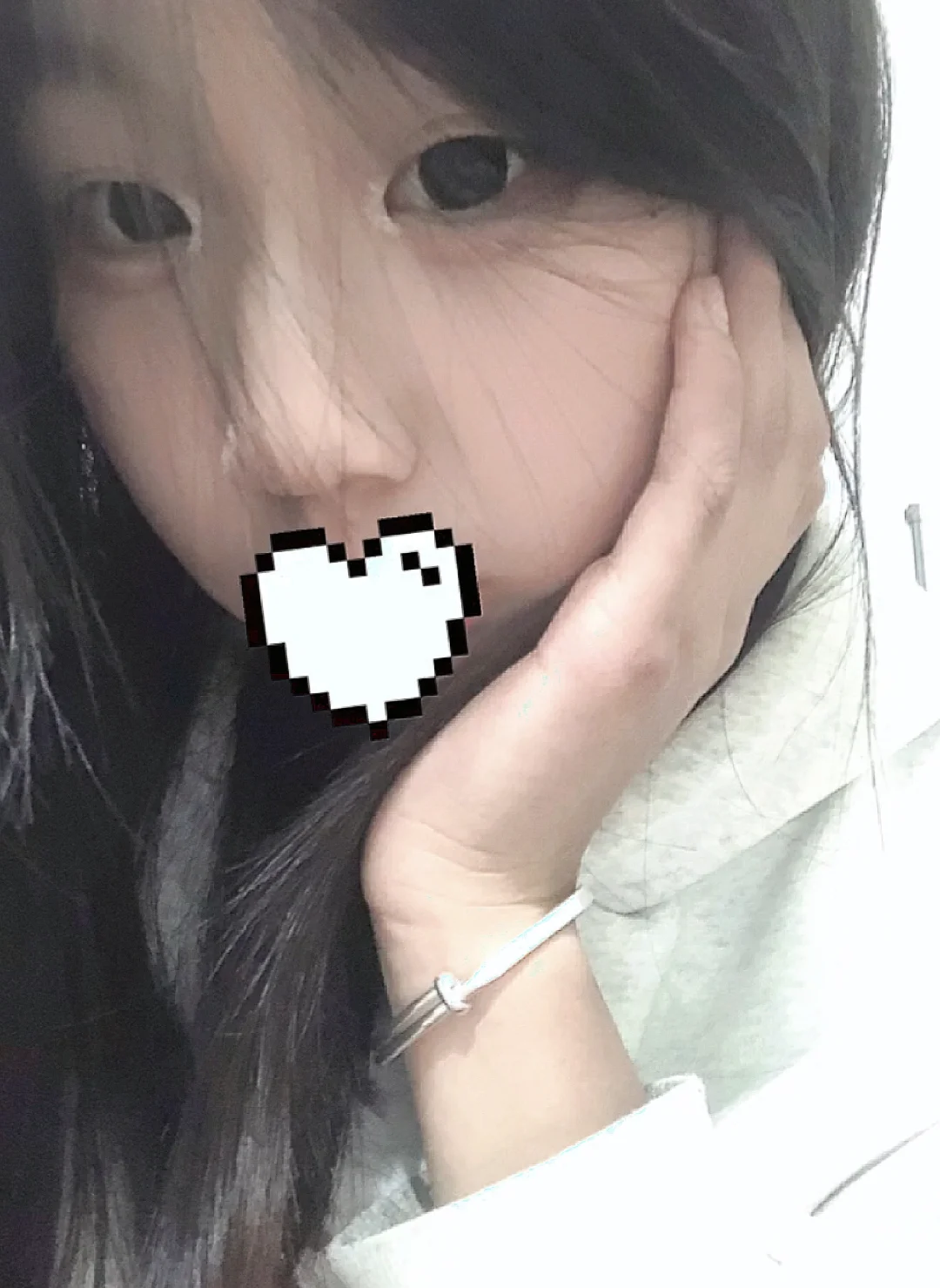女初中生喽