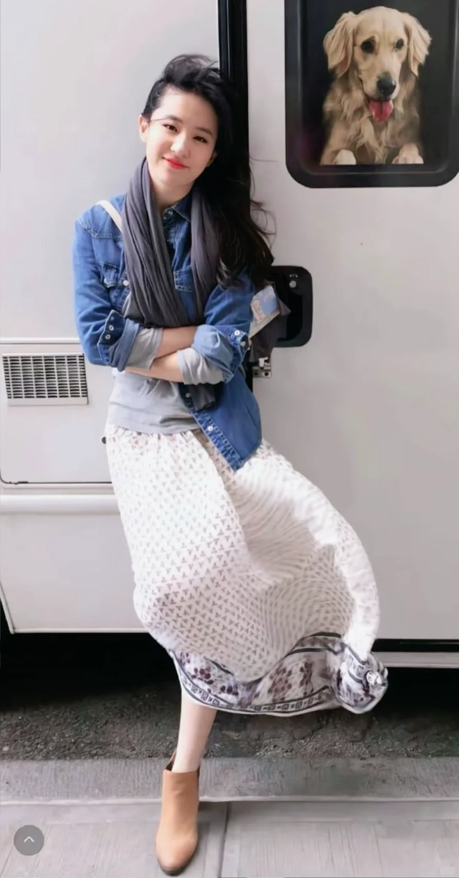 AI都美成这样 本人仙气十足啊