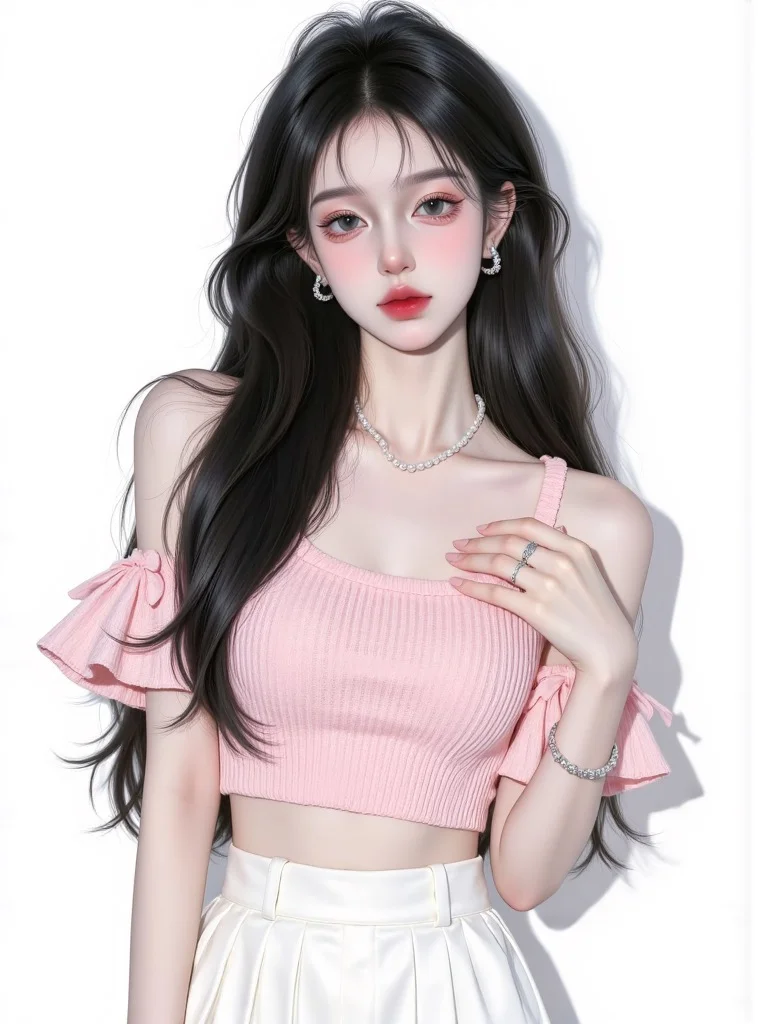 一大波粉色乖乖女头像