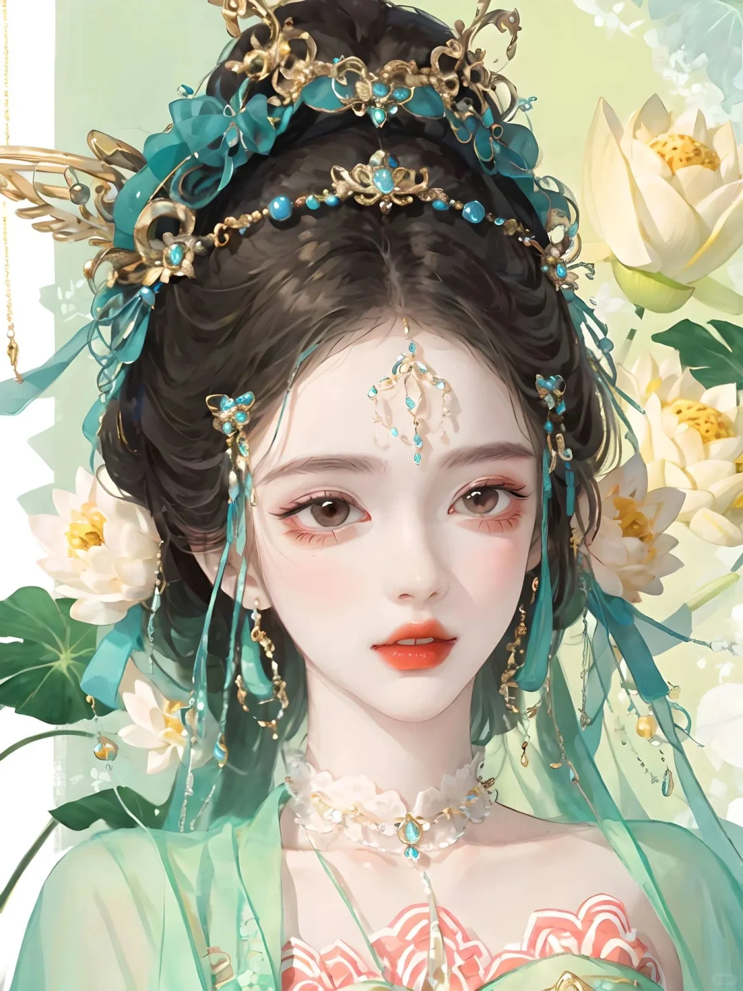 十二花神——荷花拟人