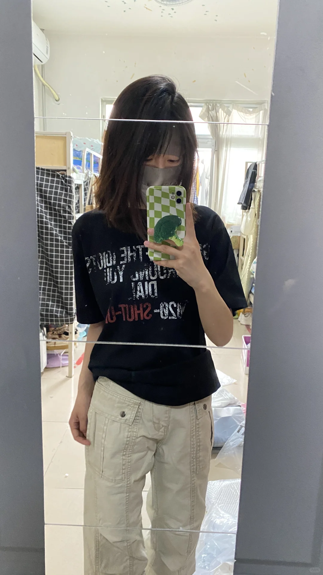 女大学生早八就穿这一身帅帅滴