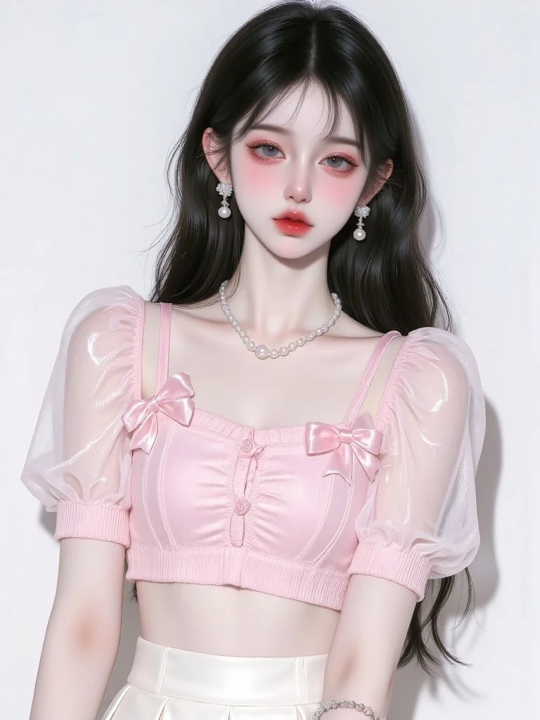 一大波粉色乖乖女头像