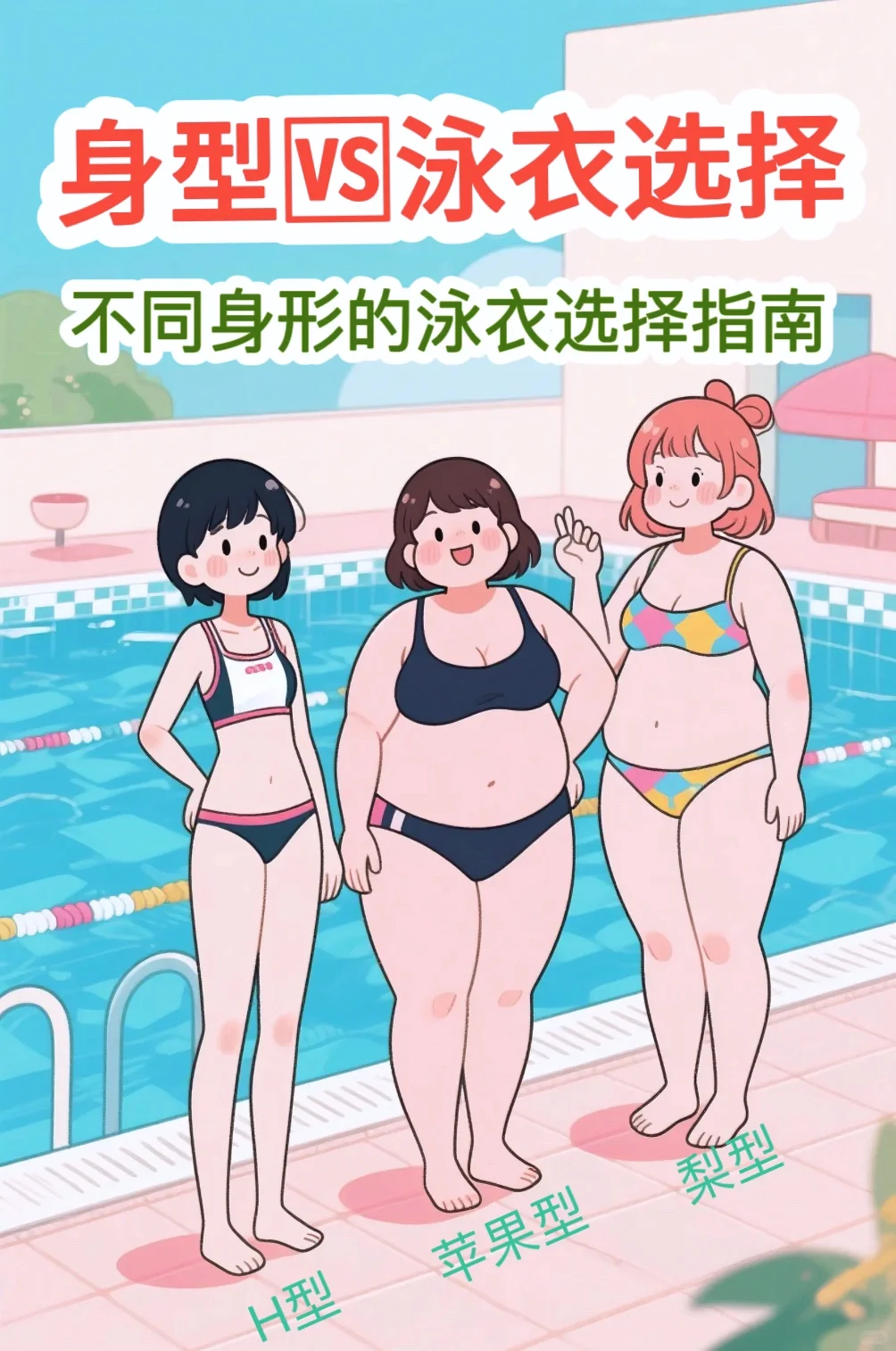 不同身材，如何挑选出最适合自己的泳衣？