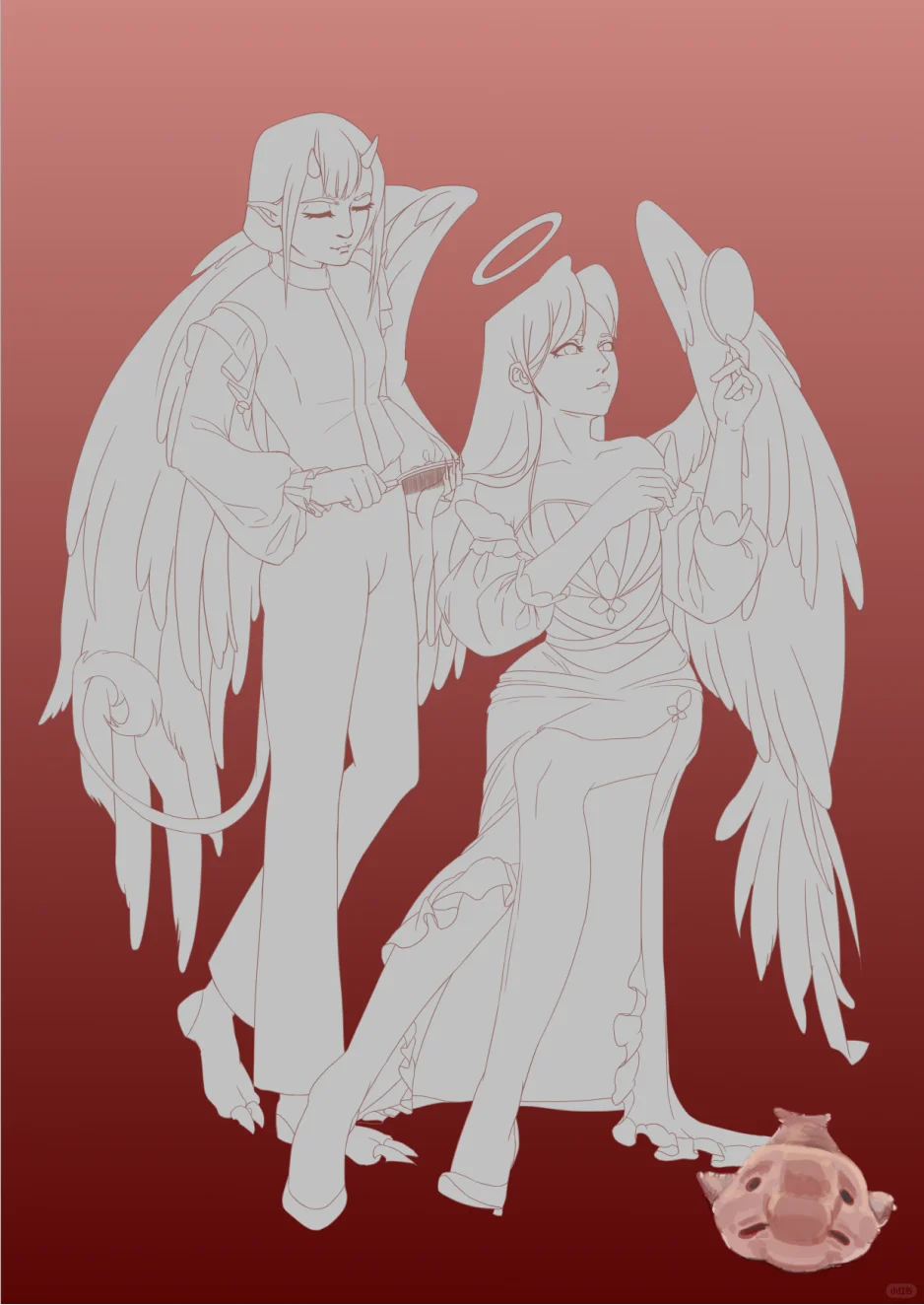 天使小姐和她的恶魔女管家！