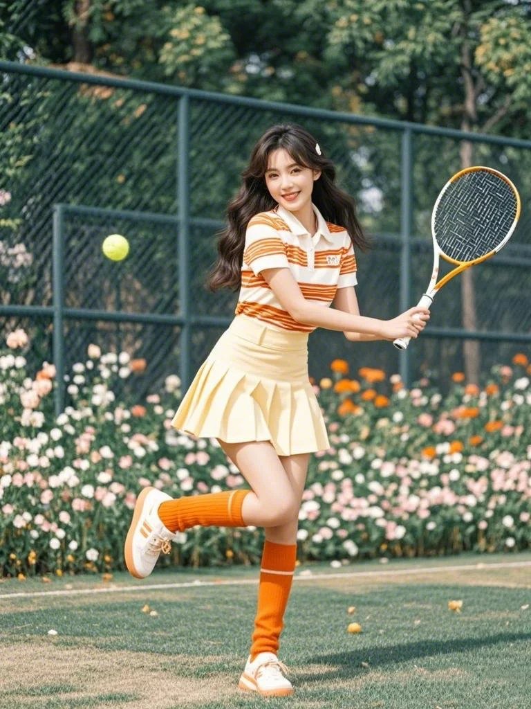 主打甜柑🍊🍋的网球女孩🎾
