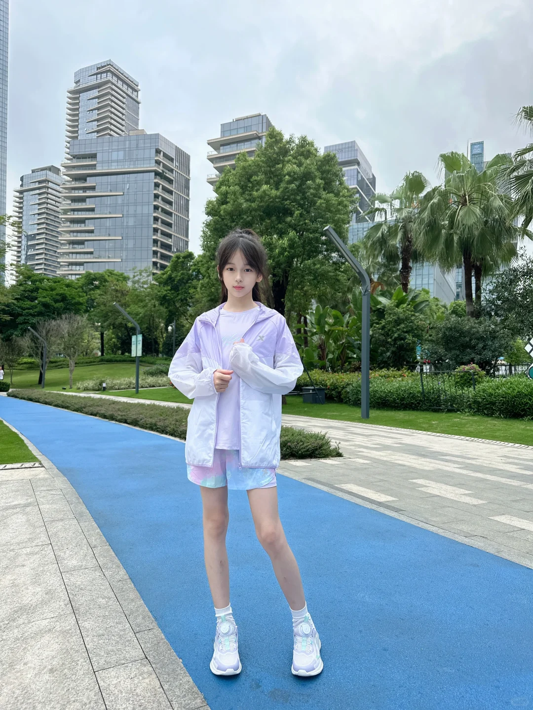 周末来公园运动吧～
