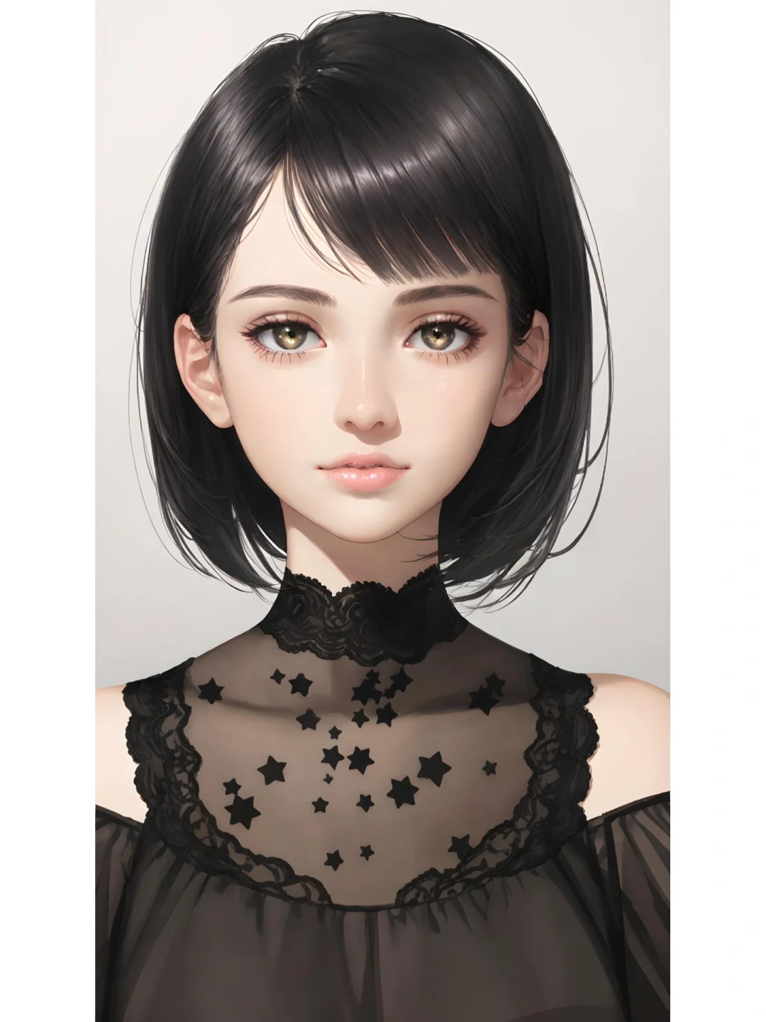 AI绘画 女孩