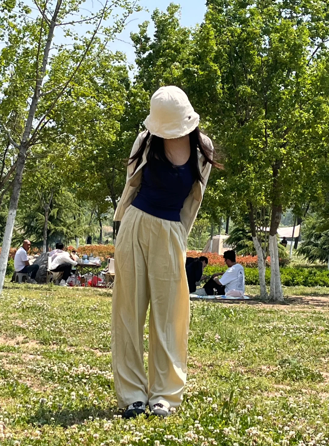 来户外被蓝天绿野治愈了☀️