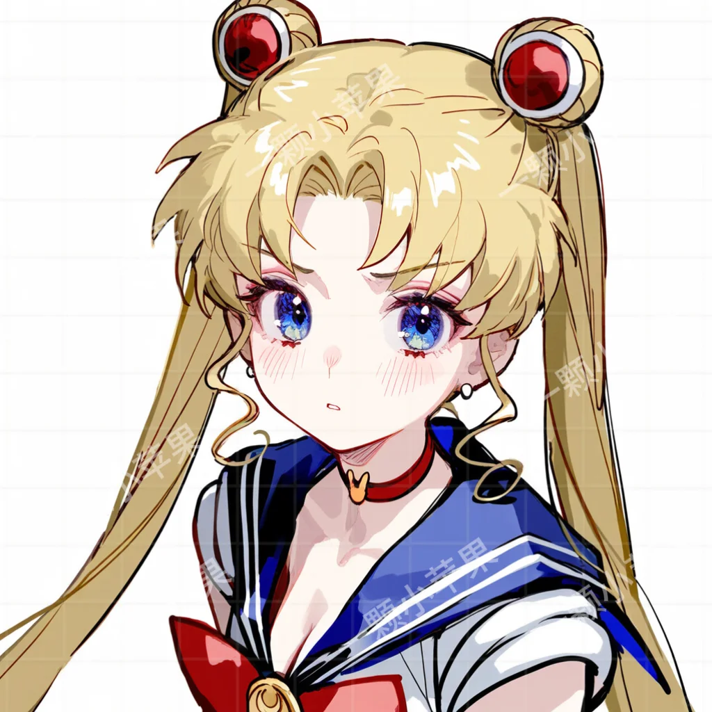 月野兔头像来啦！代表月亮消灭你～