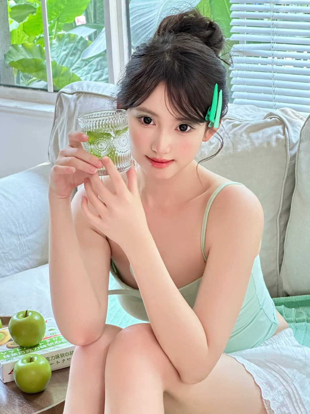 ꕤ⋆⸝⸝薄荷曼波ꔛ(ゝω・★) ✶🍏