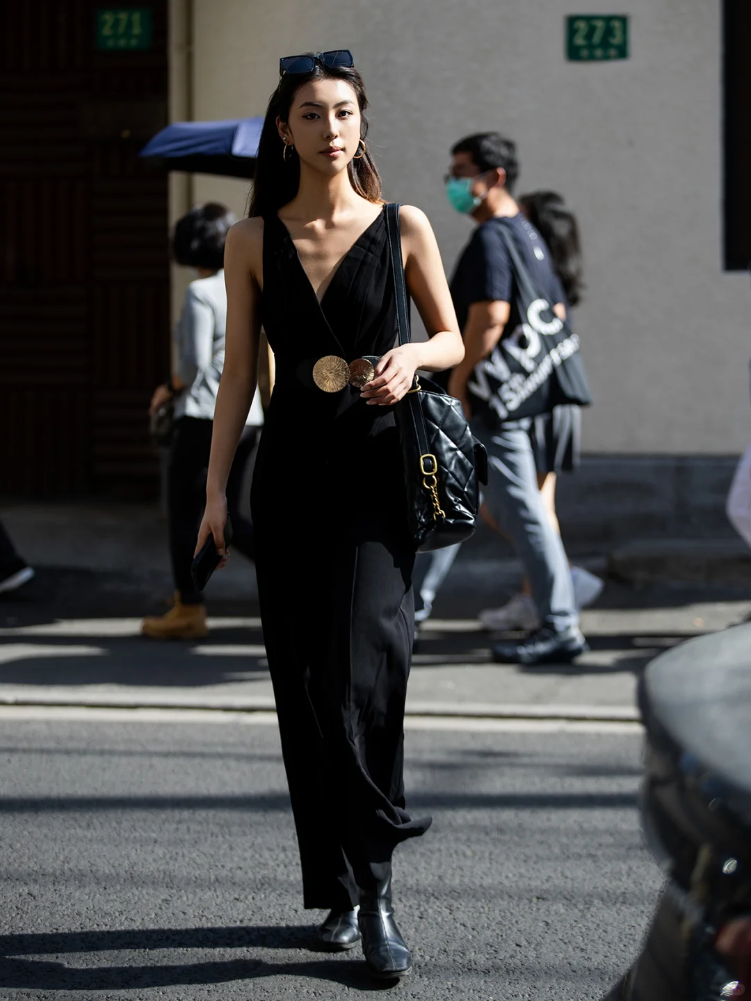 上海街拍｜街头的时髦女孩