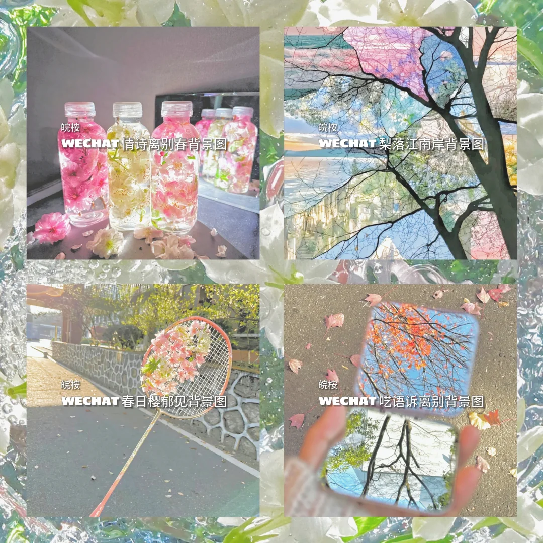 梨落江南岸背景图