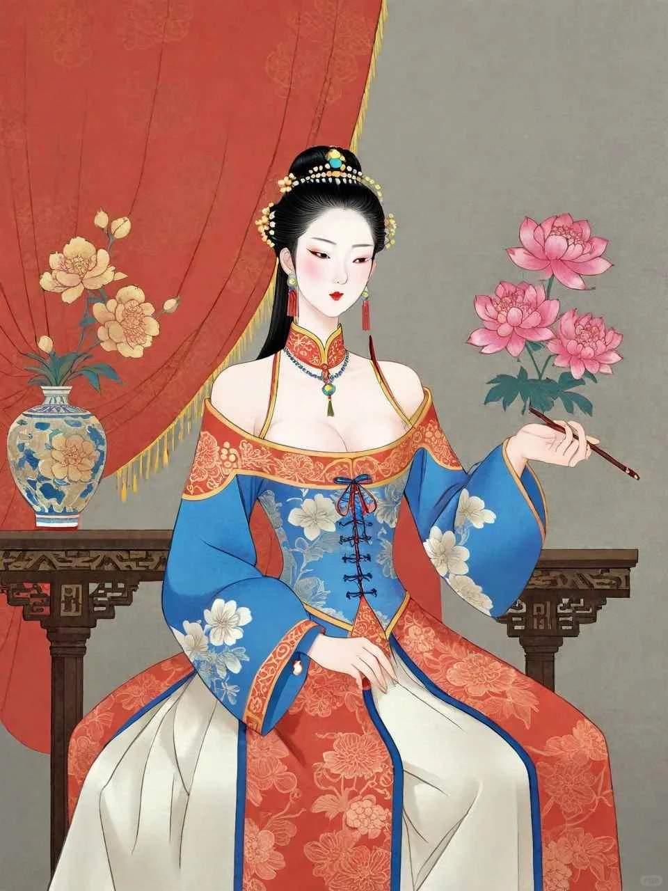 邂逅东方婉约女——灵动如诗，美丽如画