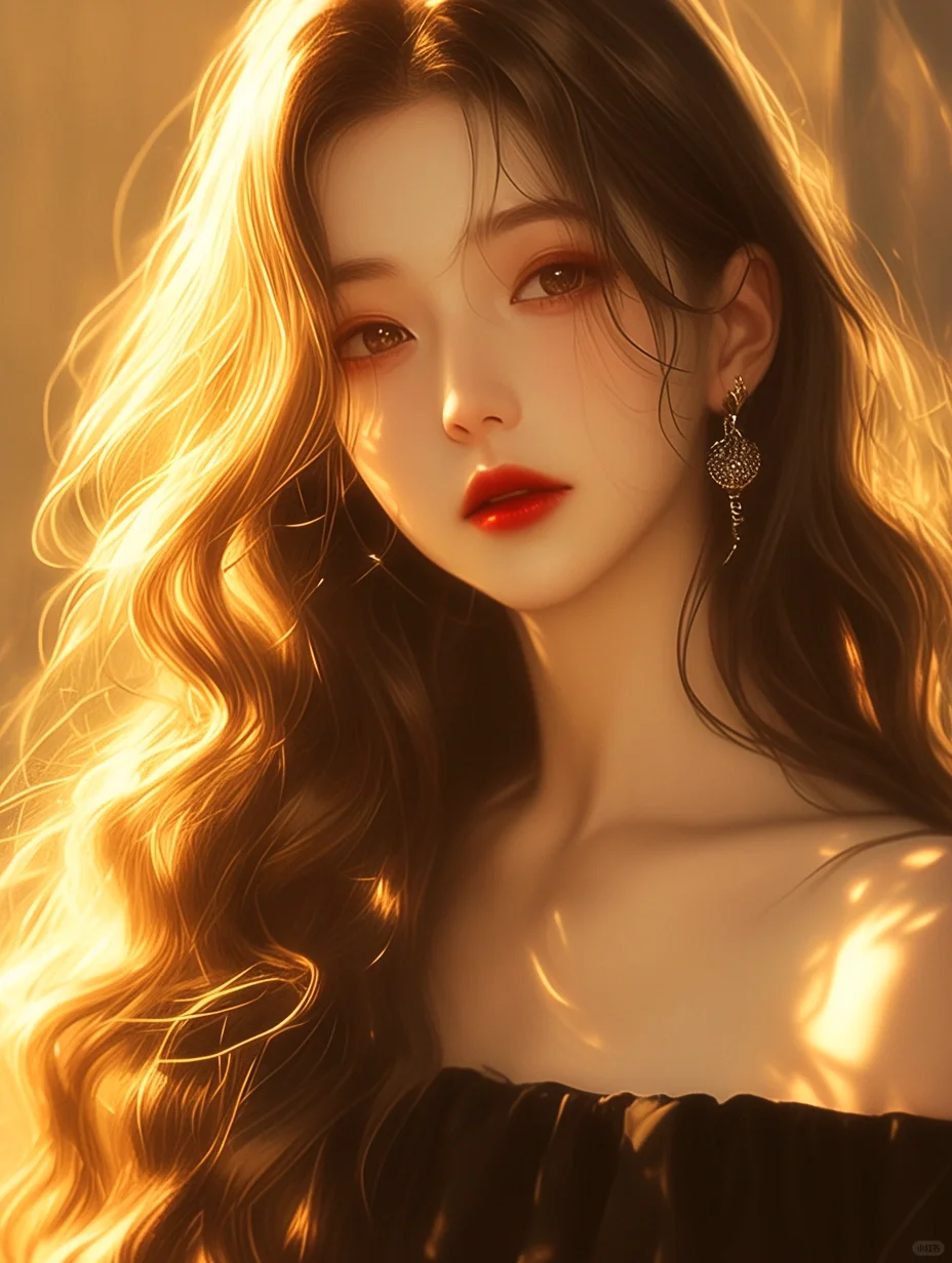 又美又飒氛围感拉满女生头像｜光感女头