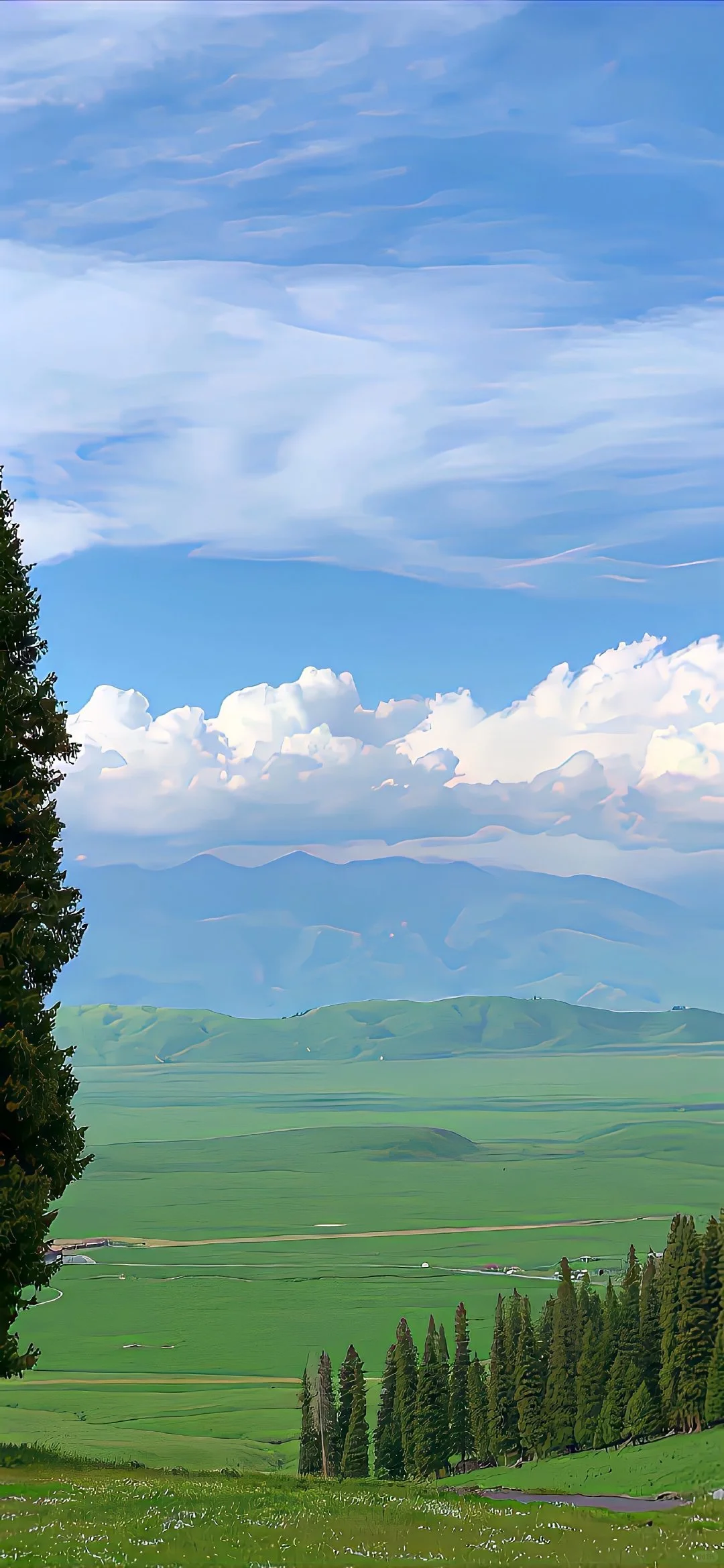 风景美如画，人在画中游