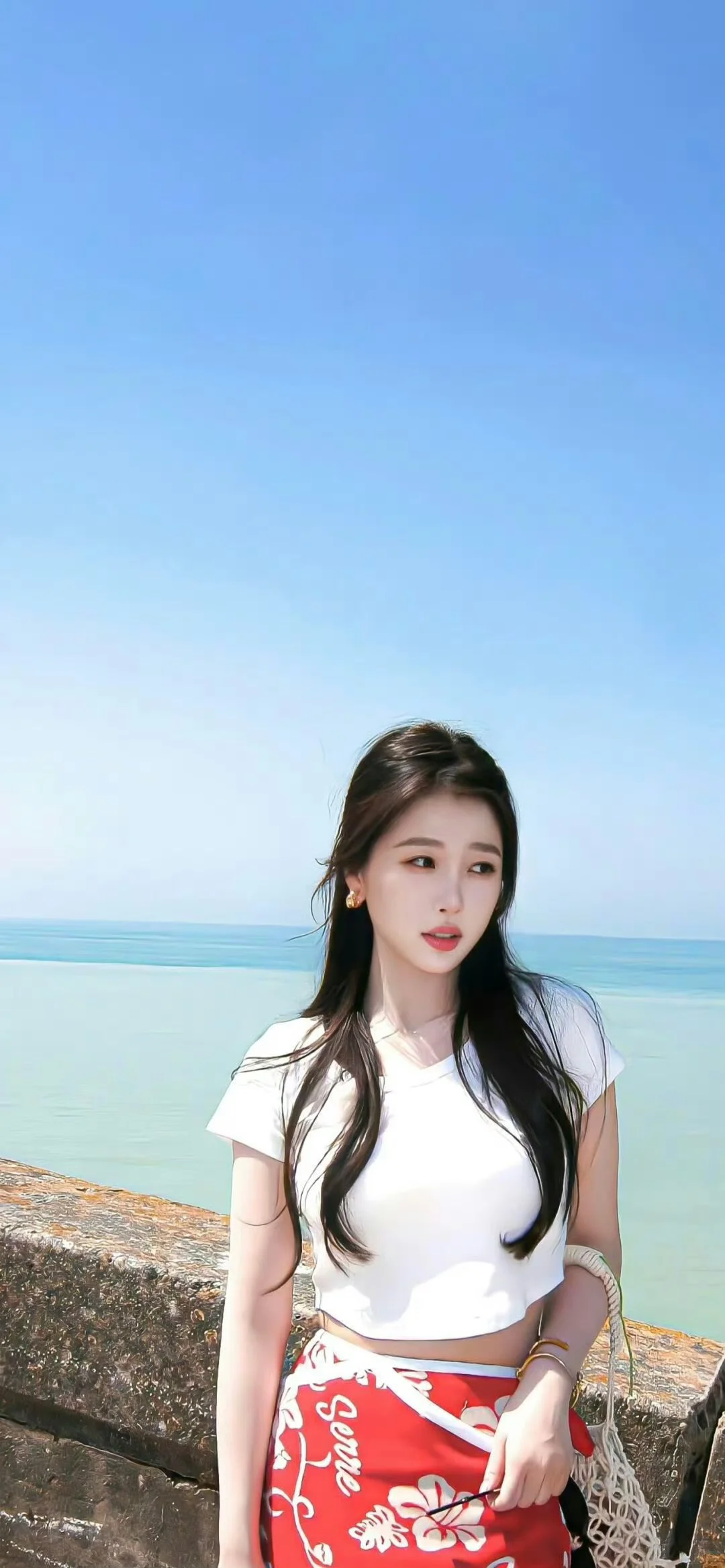 虞书欣〡18张手机壁纸美女明星文艺清新甜美
