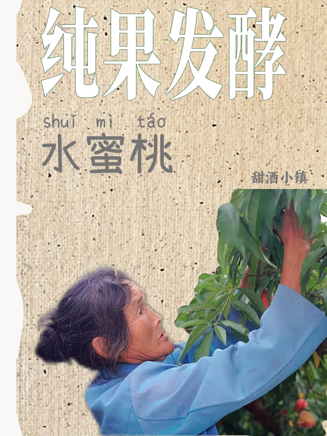 甜酒小镇•轻发酵水蜜桃酒