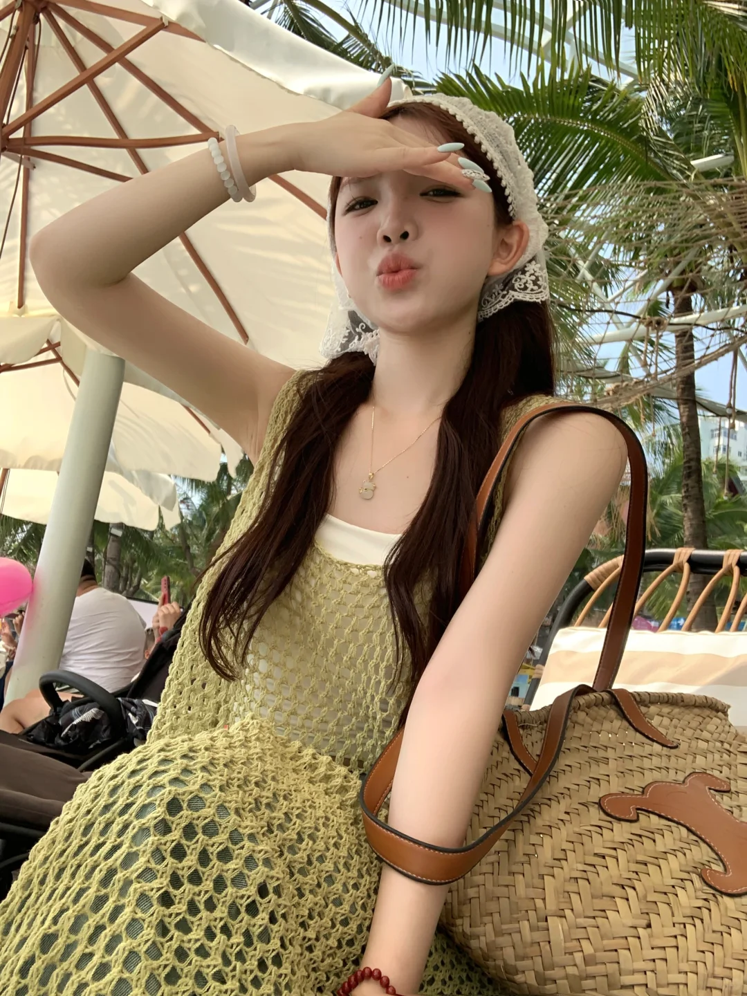 好喜欢这套，海边度假风穿搭，慵懒随性又出片