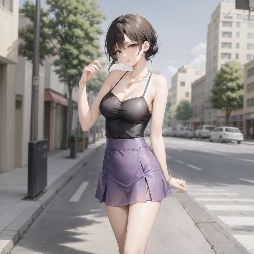二次元AI清纯元气美少女