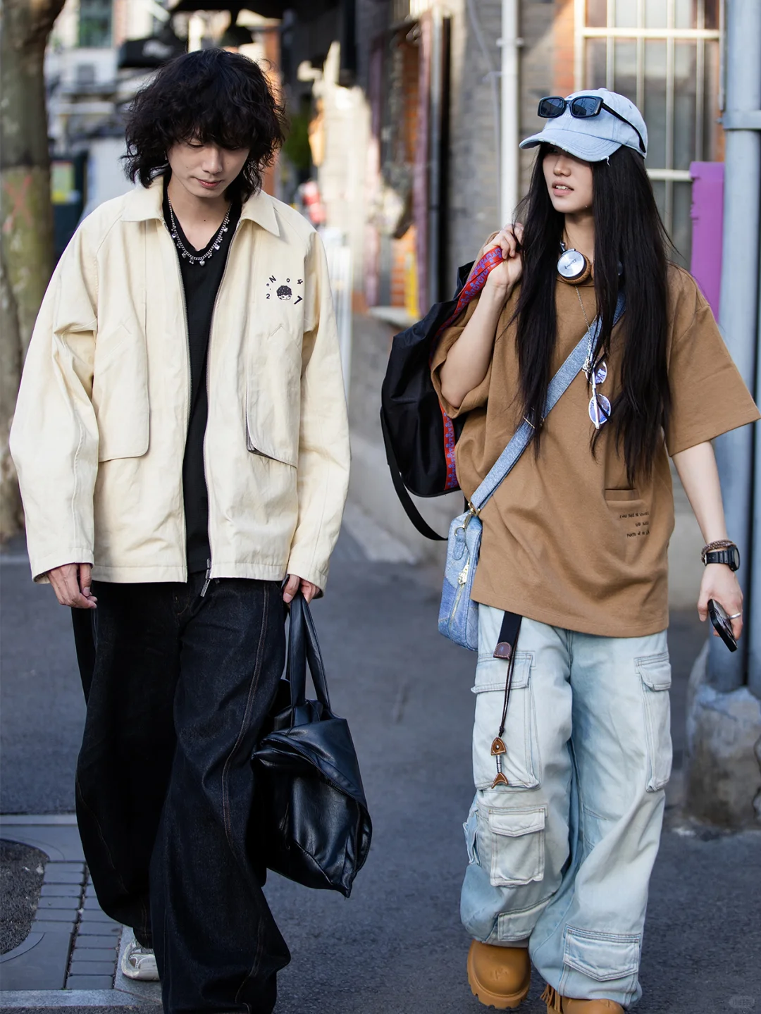 上海街拍｜街头的时髦女孩
