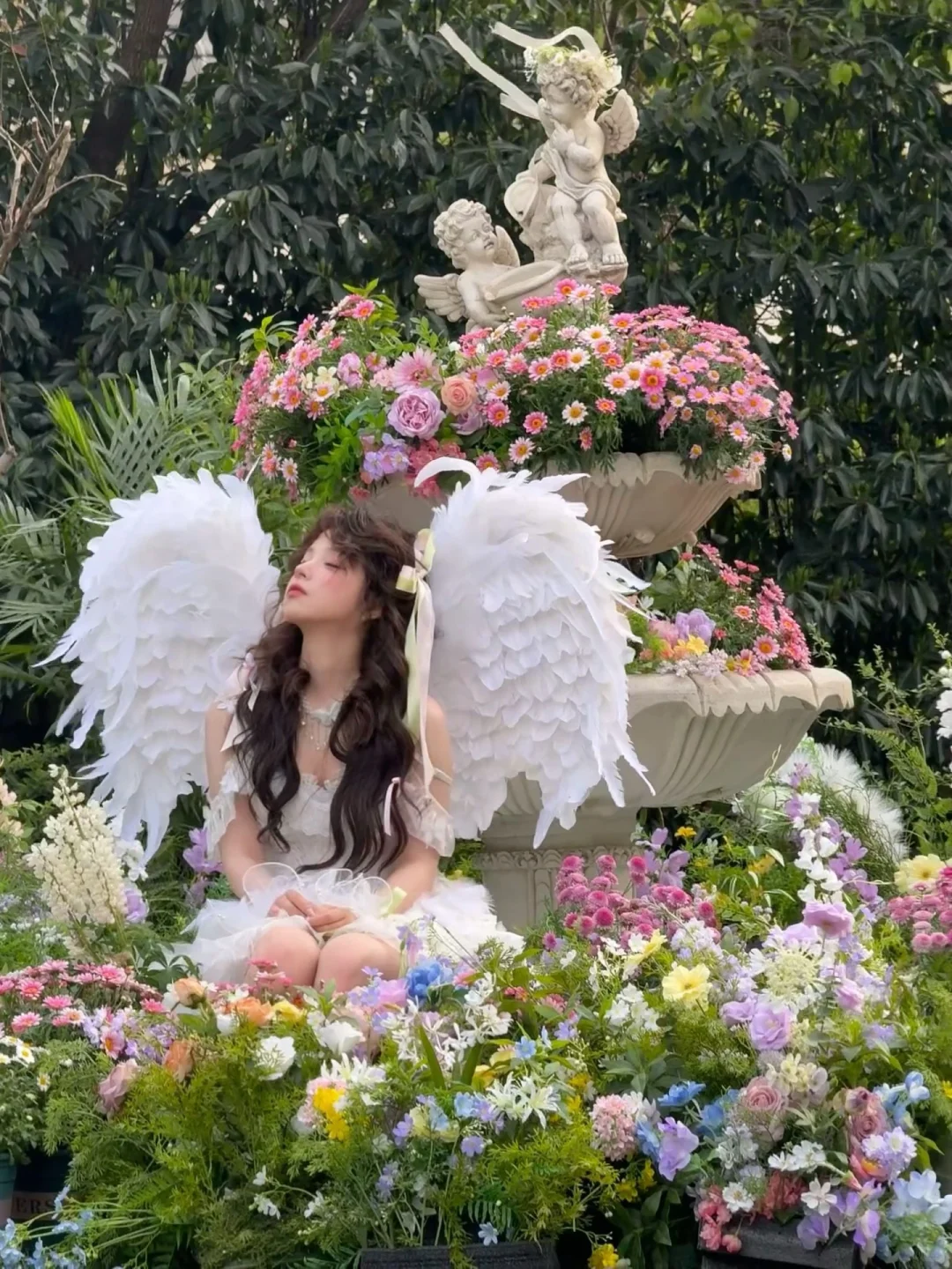 手机live花絮｜🦋“在花海中的小天使🧚”