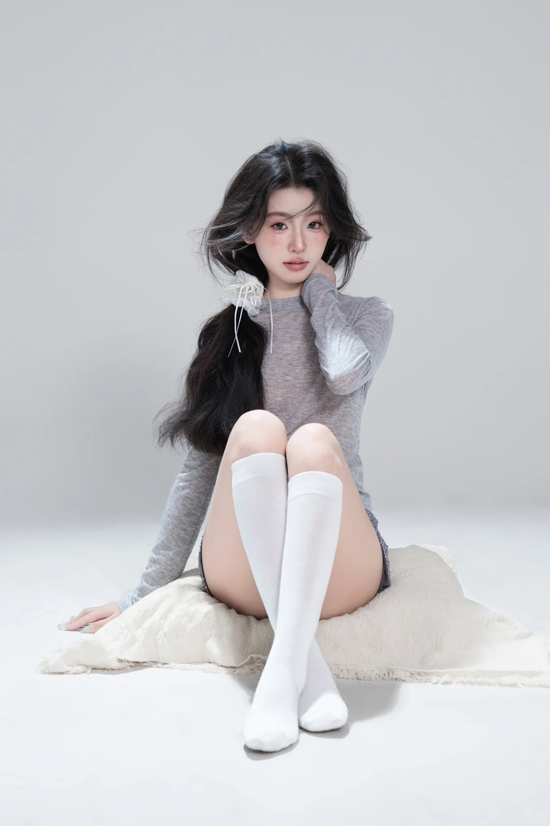 miu系甜妹写真韩女纯欲感狠狠拿捏了！