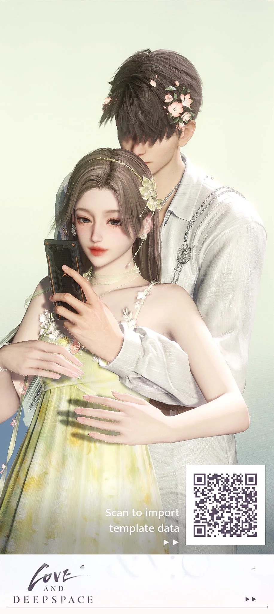 外网小苹果的写真模版