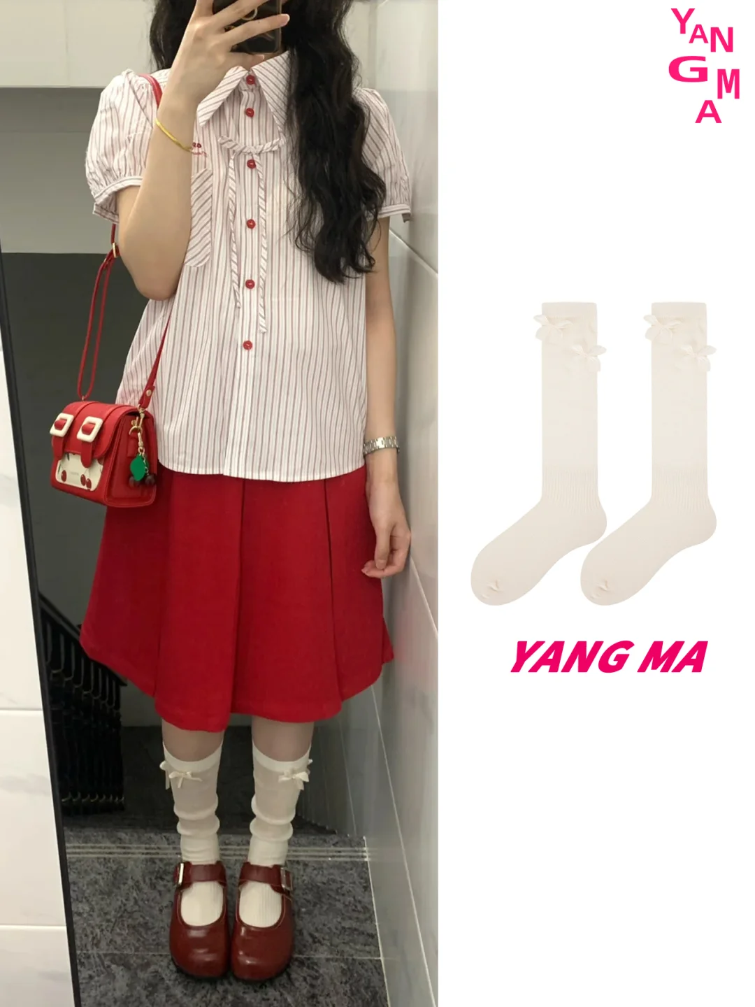 复古少女感｜美女配美袜