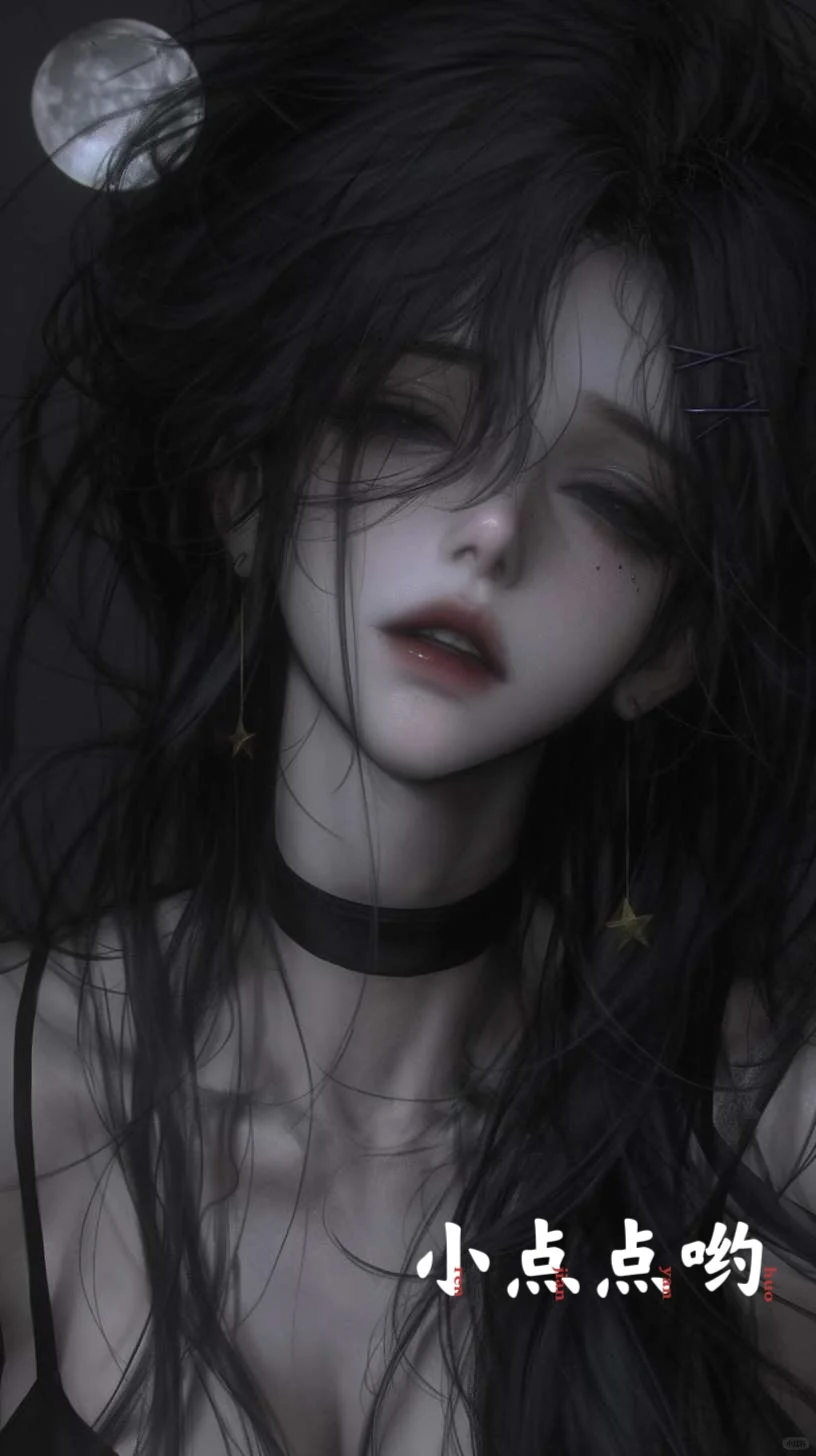 星空/少女/壁纸