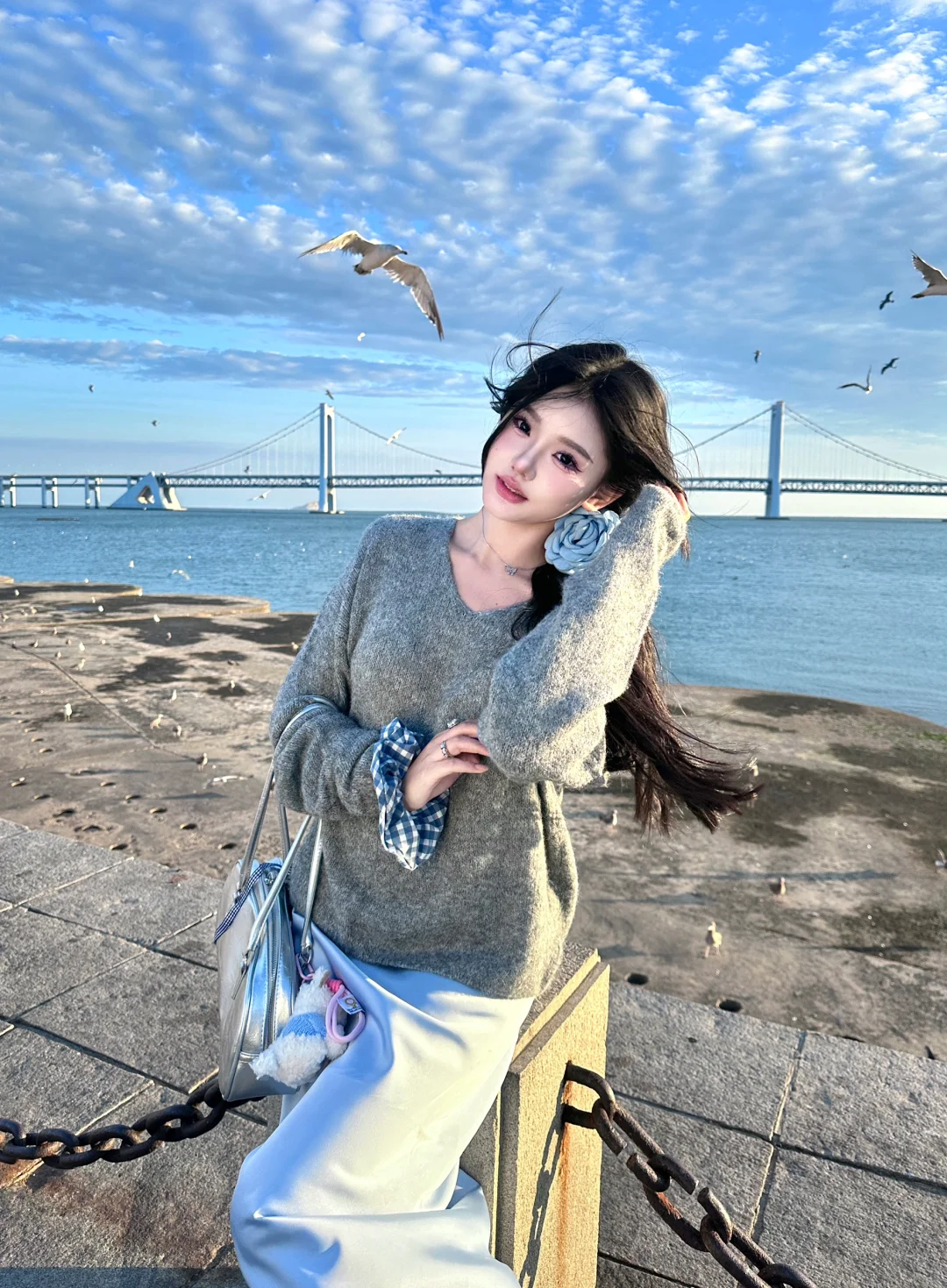 离开大连必拍的1⃣️2⃣️图穿搭位置合集分享