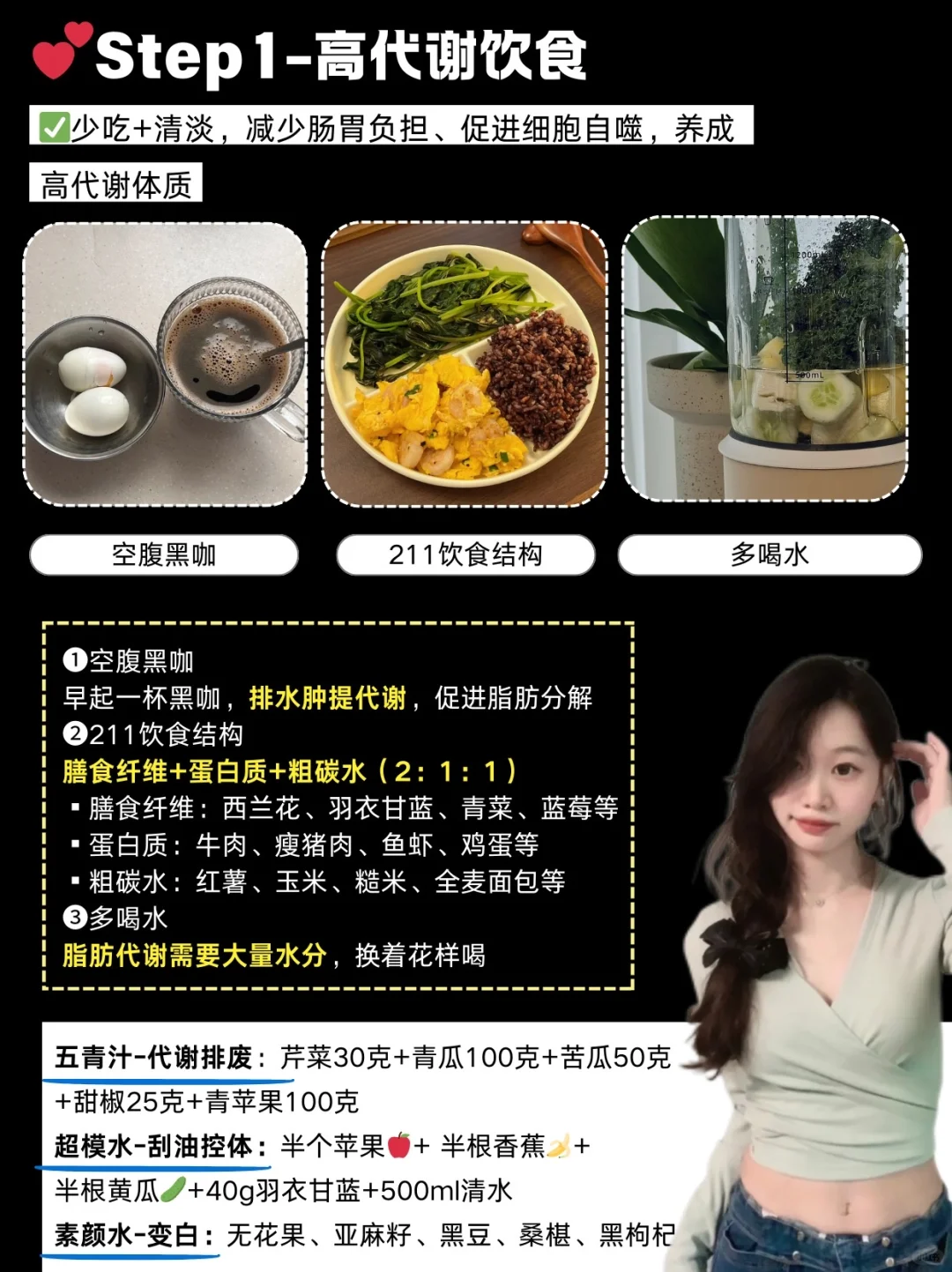 健身+内调365天，好身材是姐应得的！