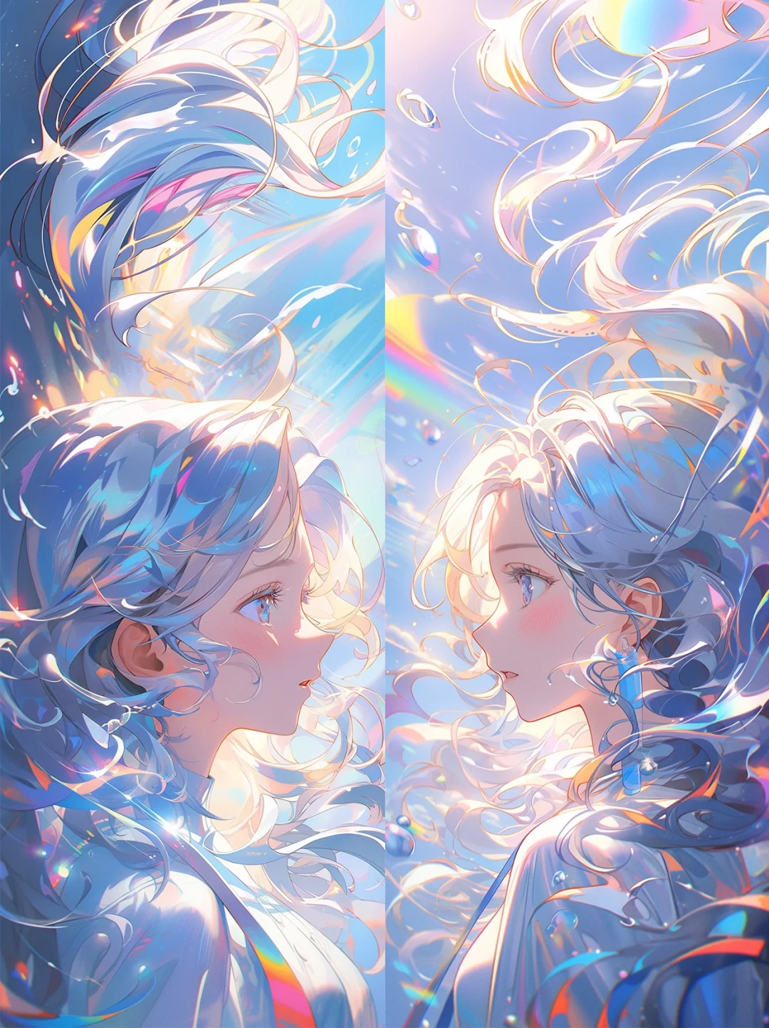 原创壁纸|夏日幻想·天使少女