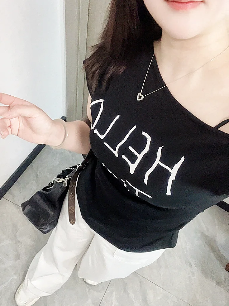 135斤！！微胖姐妹还是适合露肩t别太显瘦了