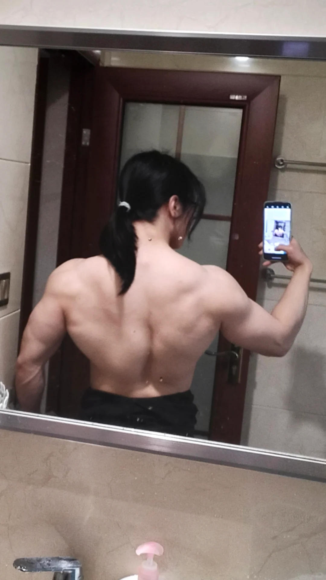 为啥只拍腿和背 因为正面是真的一坨
