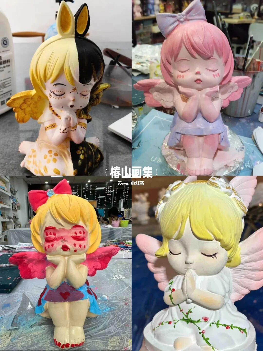 通宵整理‼️天使娃娃diy涂色攻略