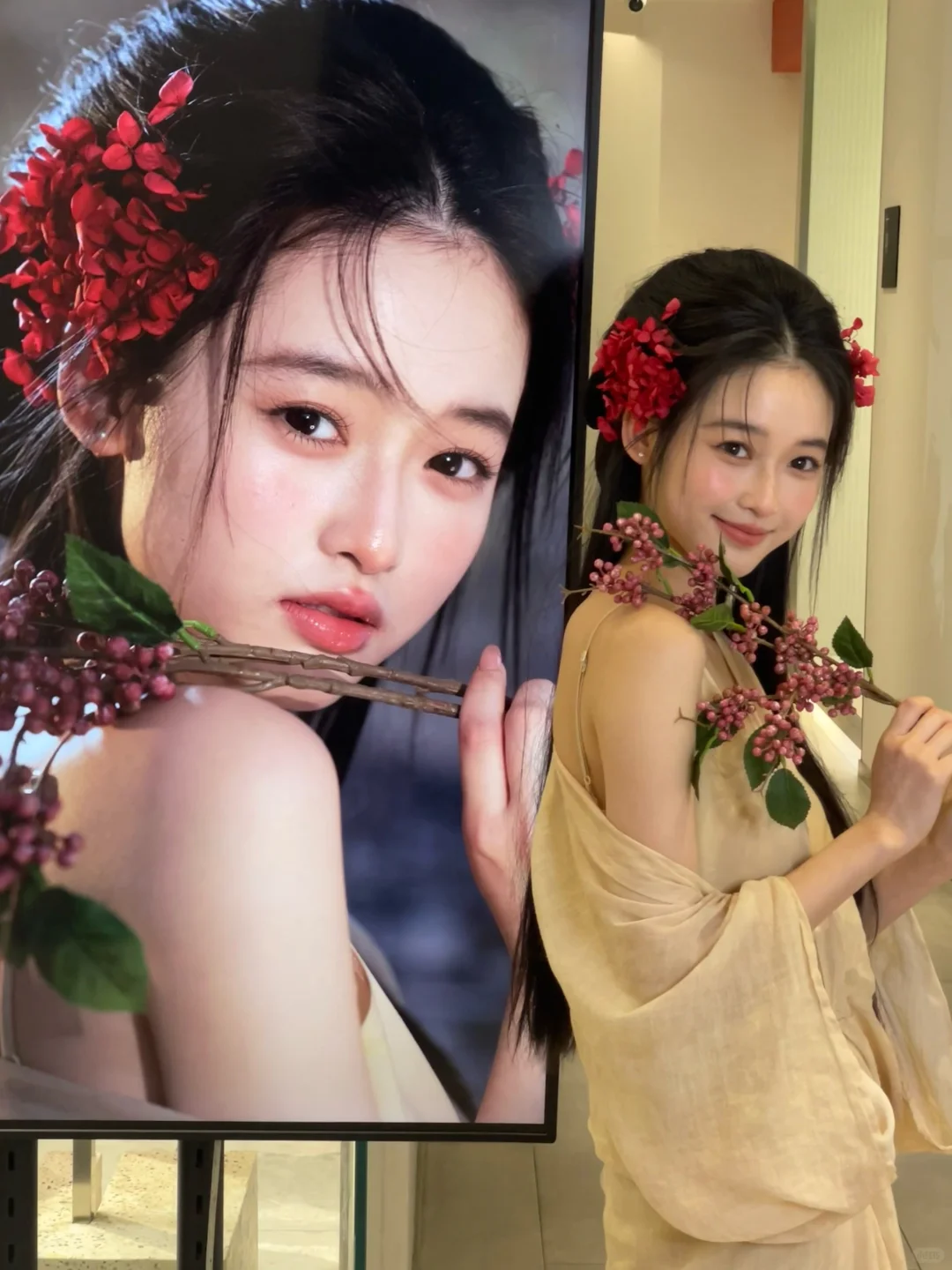 被自己美到了🙊