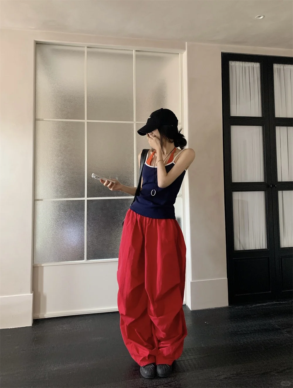 美式复古辣妹穿搭～