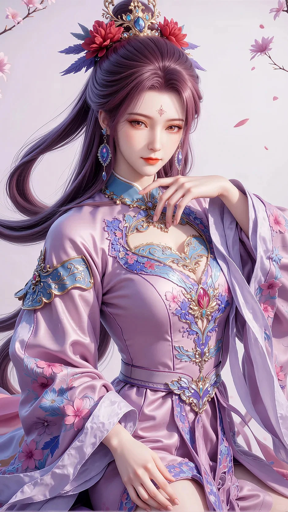 女神壁纸｜司幼幽牧神记手机高清动漫壁纸